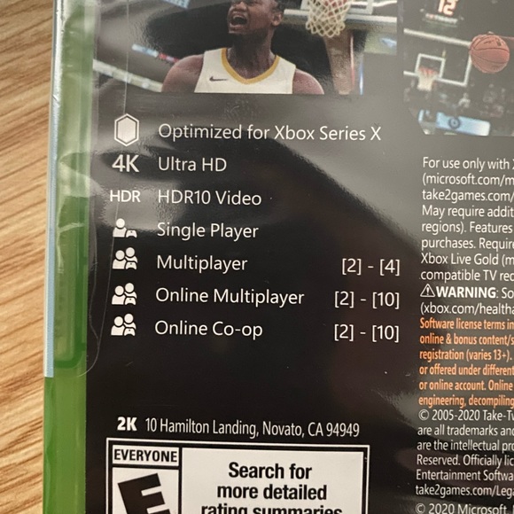 💥NWT 👉Unopened👈 NBA 2K21 for X-Box Series X - Picture 6 of 8